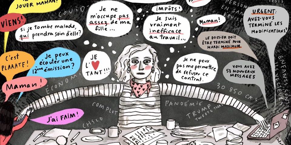 Le grand écartèlement (Chloé Germain -Chloloula- Bédé et illustration, 2020)