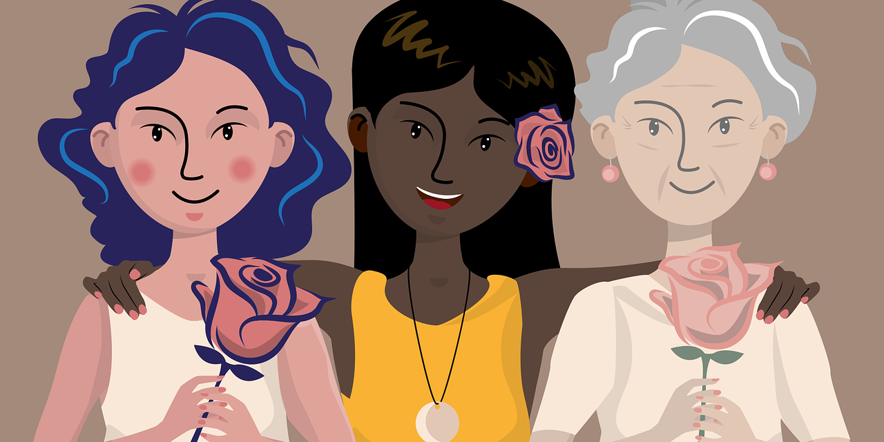 women-7755902_1280 Image libre de droits illustrée par Dandelion Tea